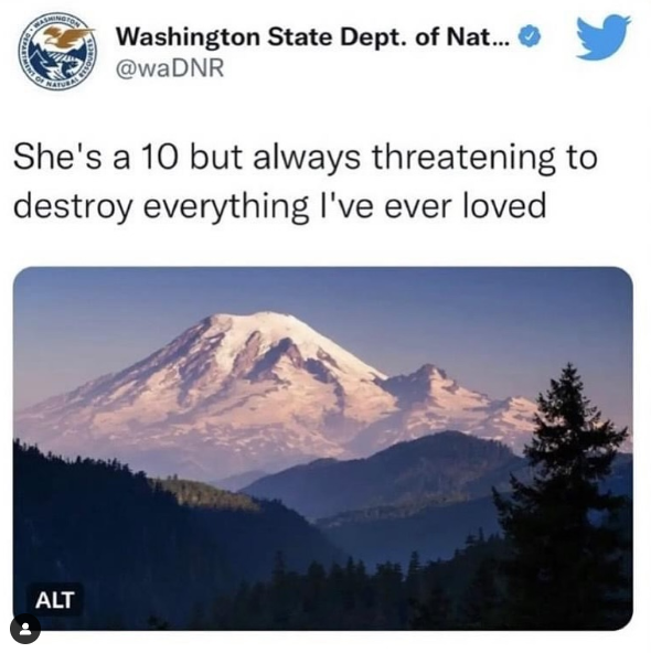 Mt Rainier Meme